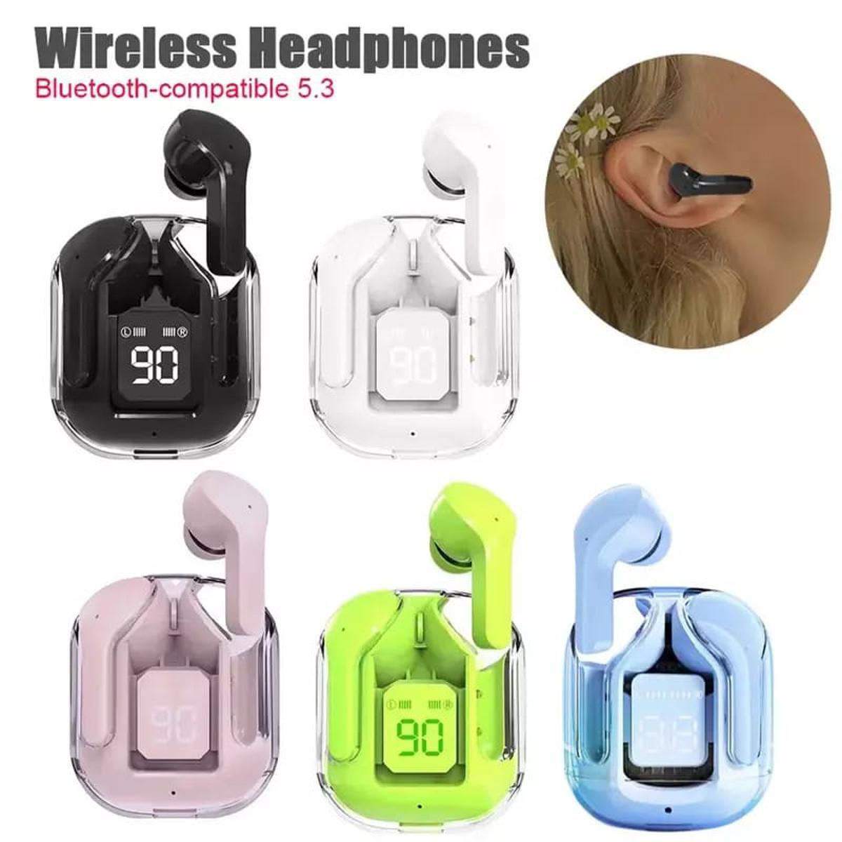 ULTRAPODS Earbuds Wireless Crystal Transparent Bluetooth 5.3