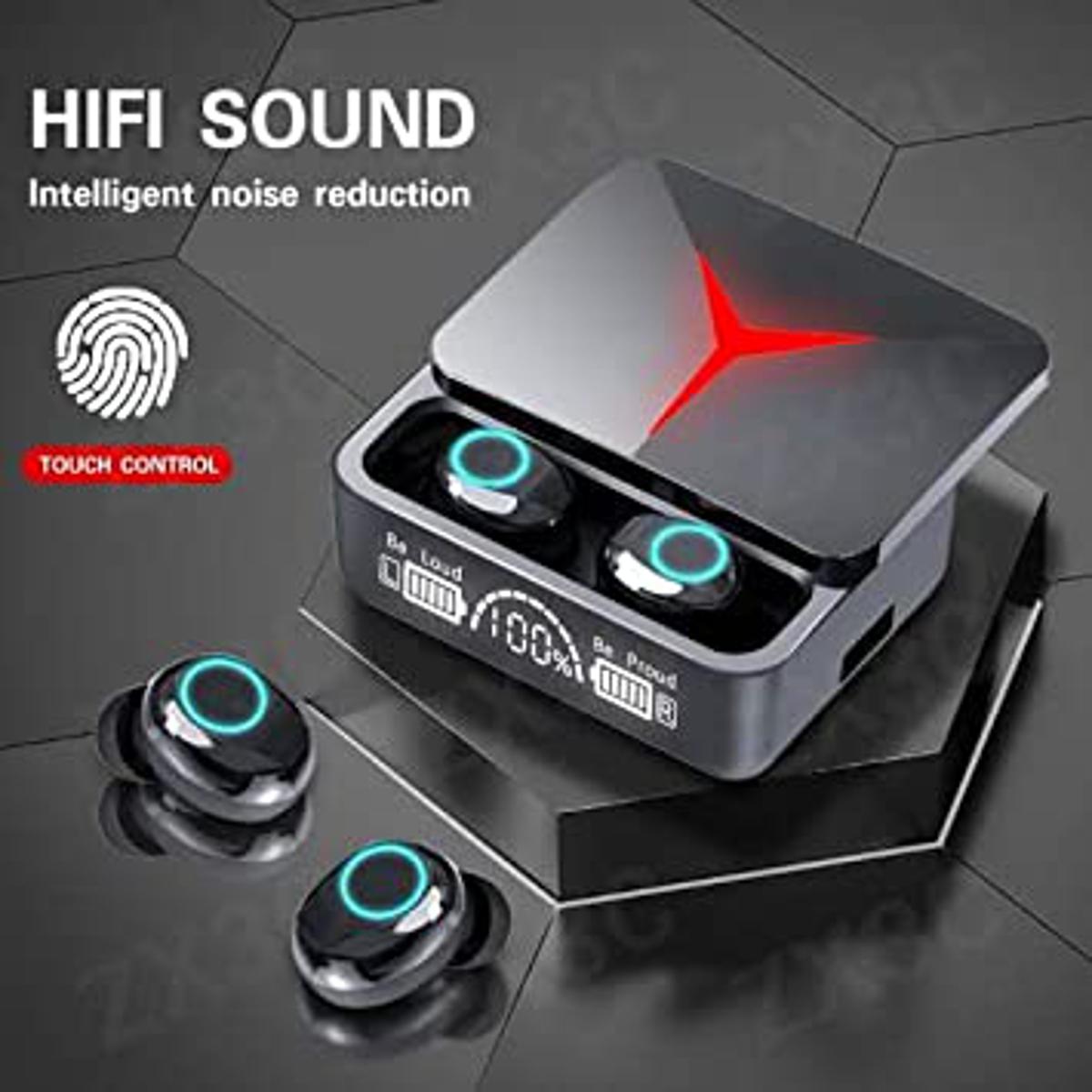 M90 Pro Wireless Headphones TWS Bluetooth Touch Control Earphones Sport Earbuds Hifi Stereo Gaming Headset With Mic