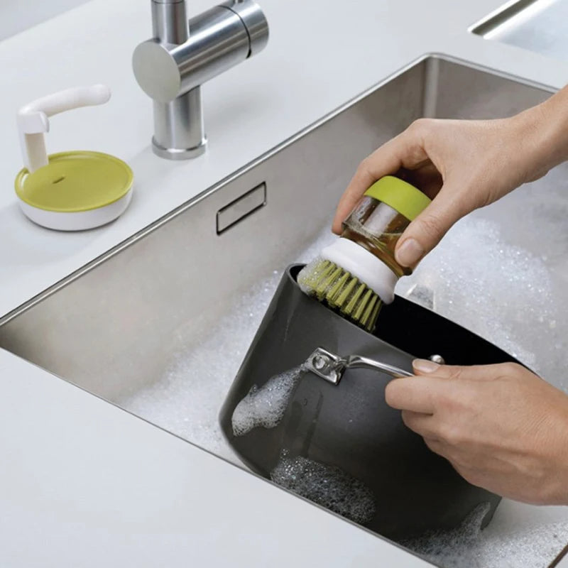 Soap Dispensing Dish Brush