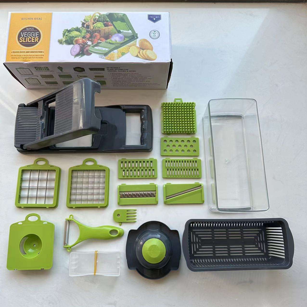 16 in 1 Ultimate Kitchen Slicer