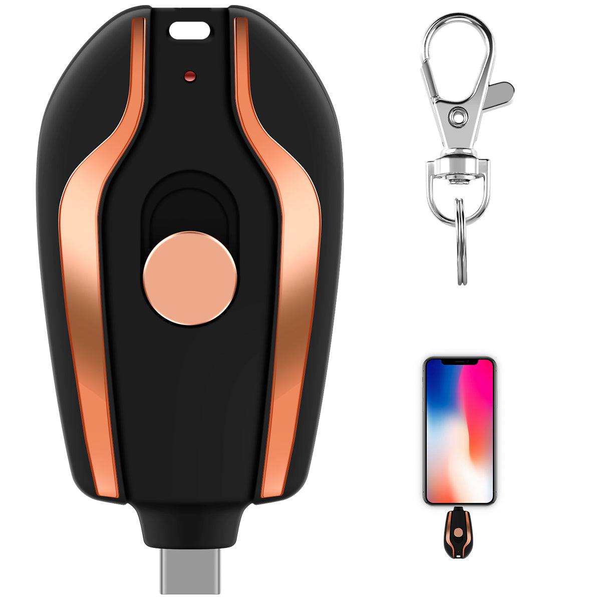 Portable Keychain Phone Charger